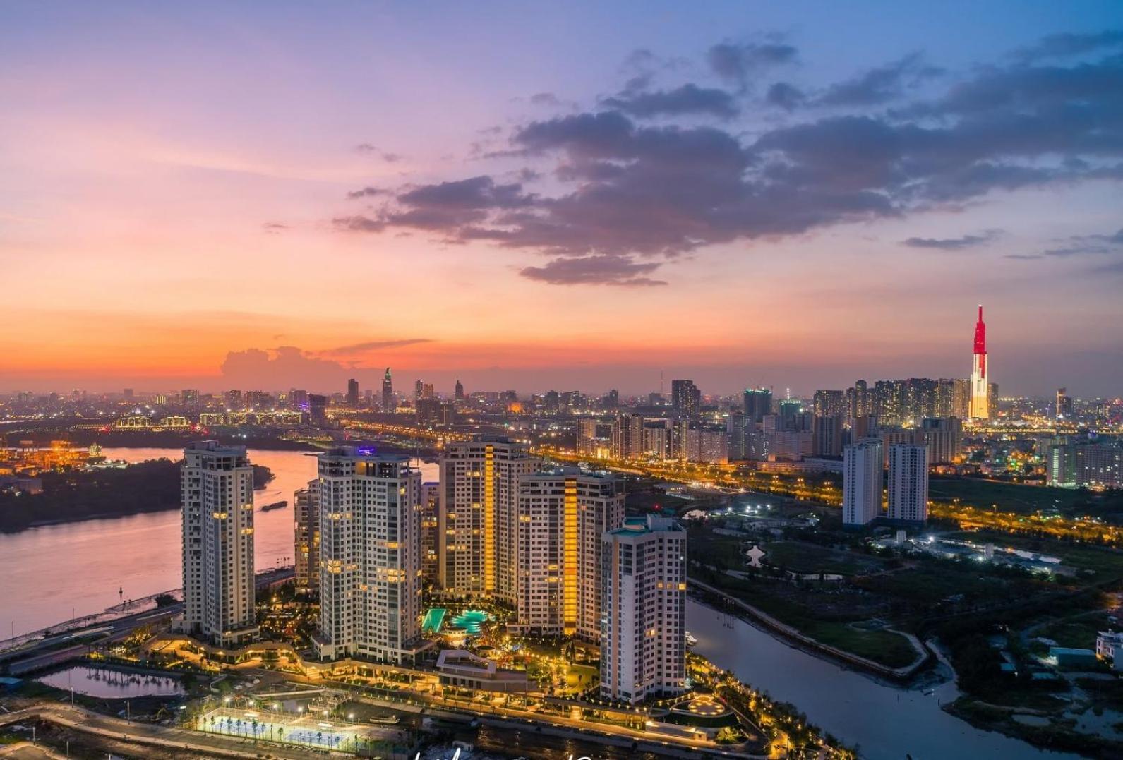 Appartement Diamond Island Highfloor Riverview 8min To D1 *