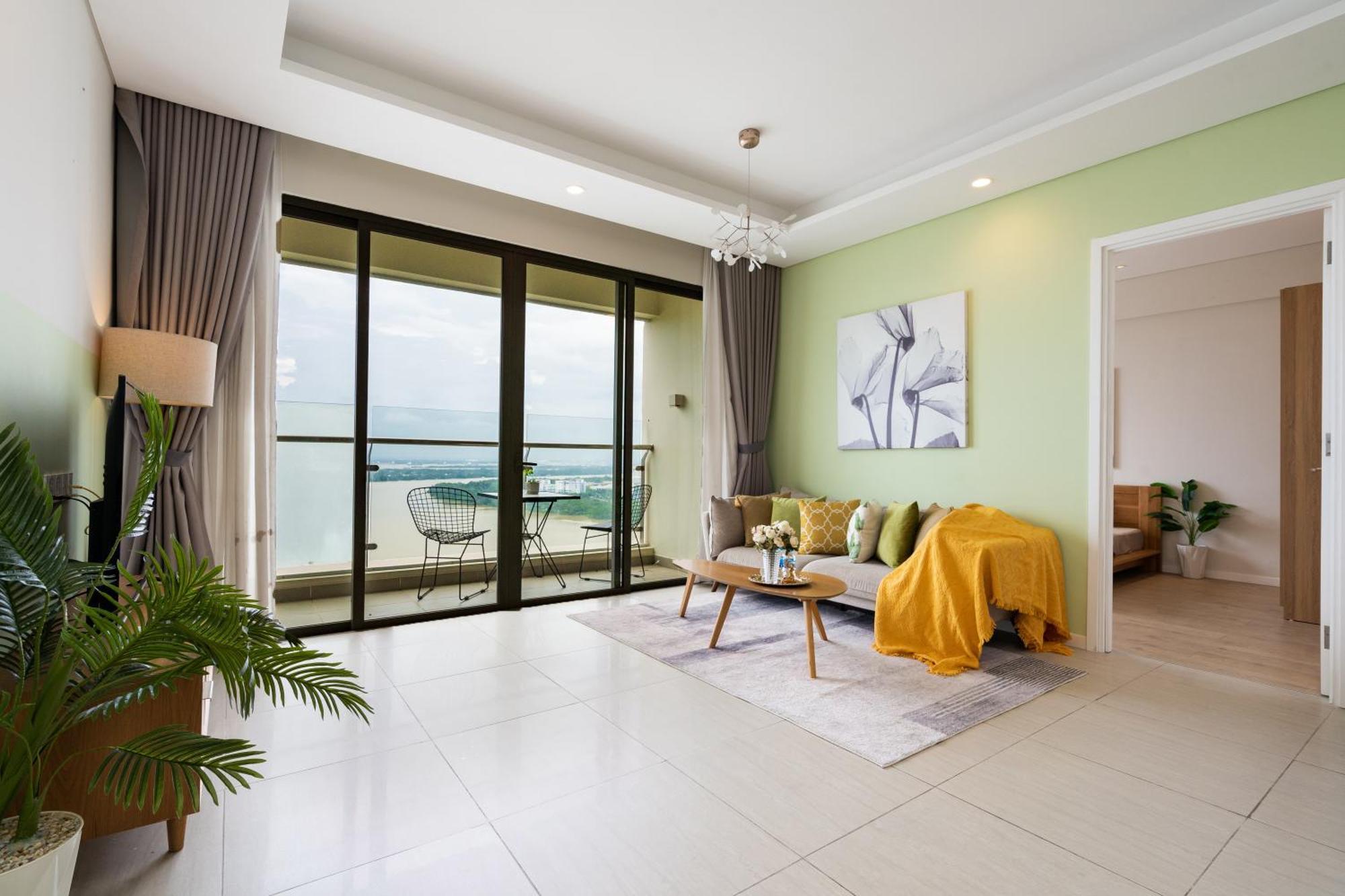 Diamond Island Highfloor Riverview 8min To D1 Hô Chi Minh-Ville