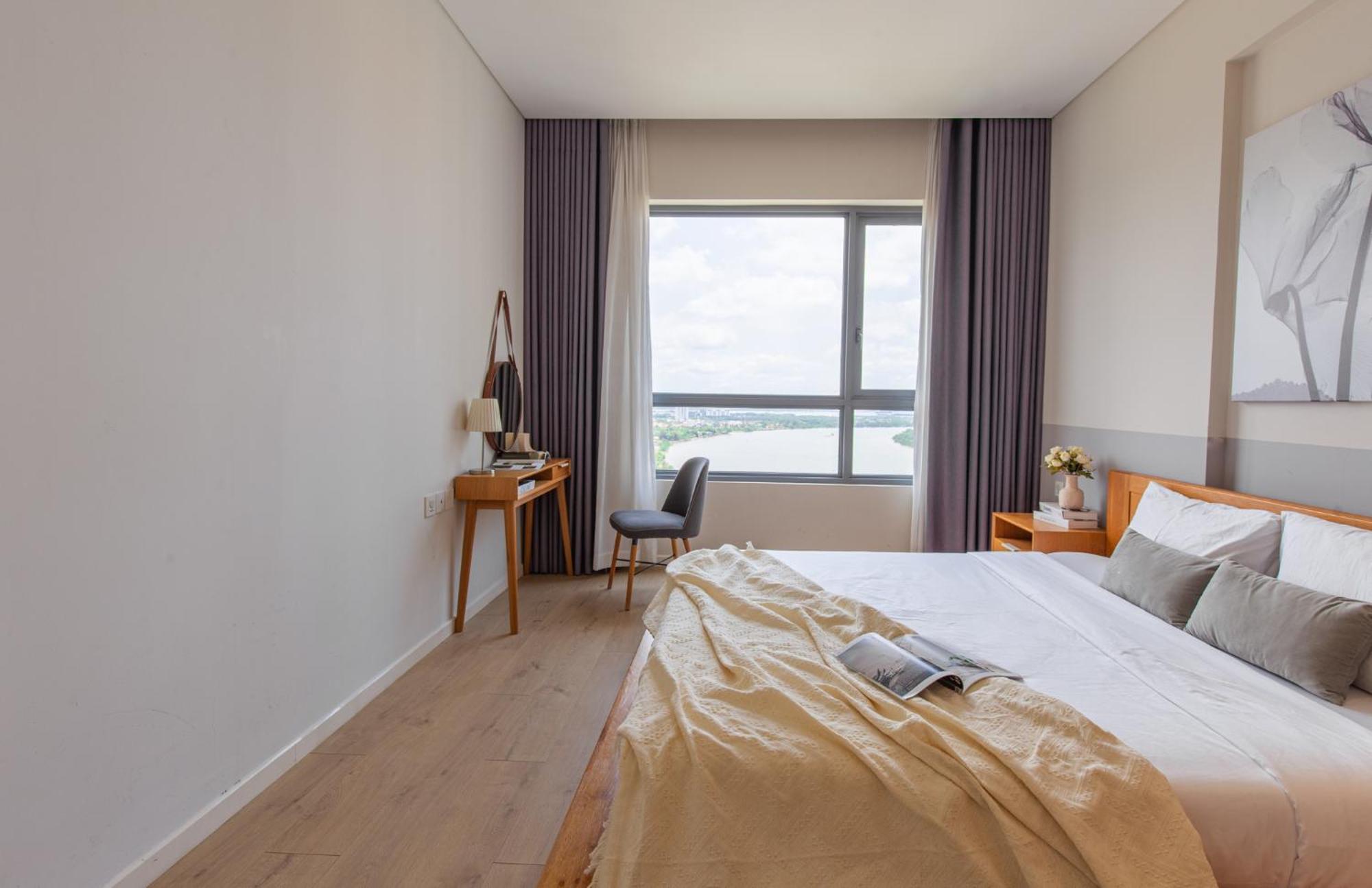 Appartement Diamond Island Highfloor Riverview 8min To D1 Hô Chi Minh-Ville