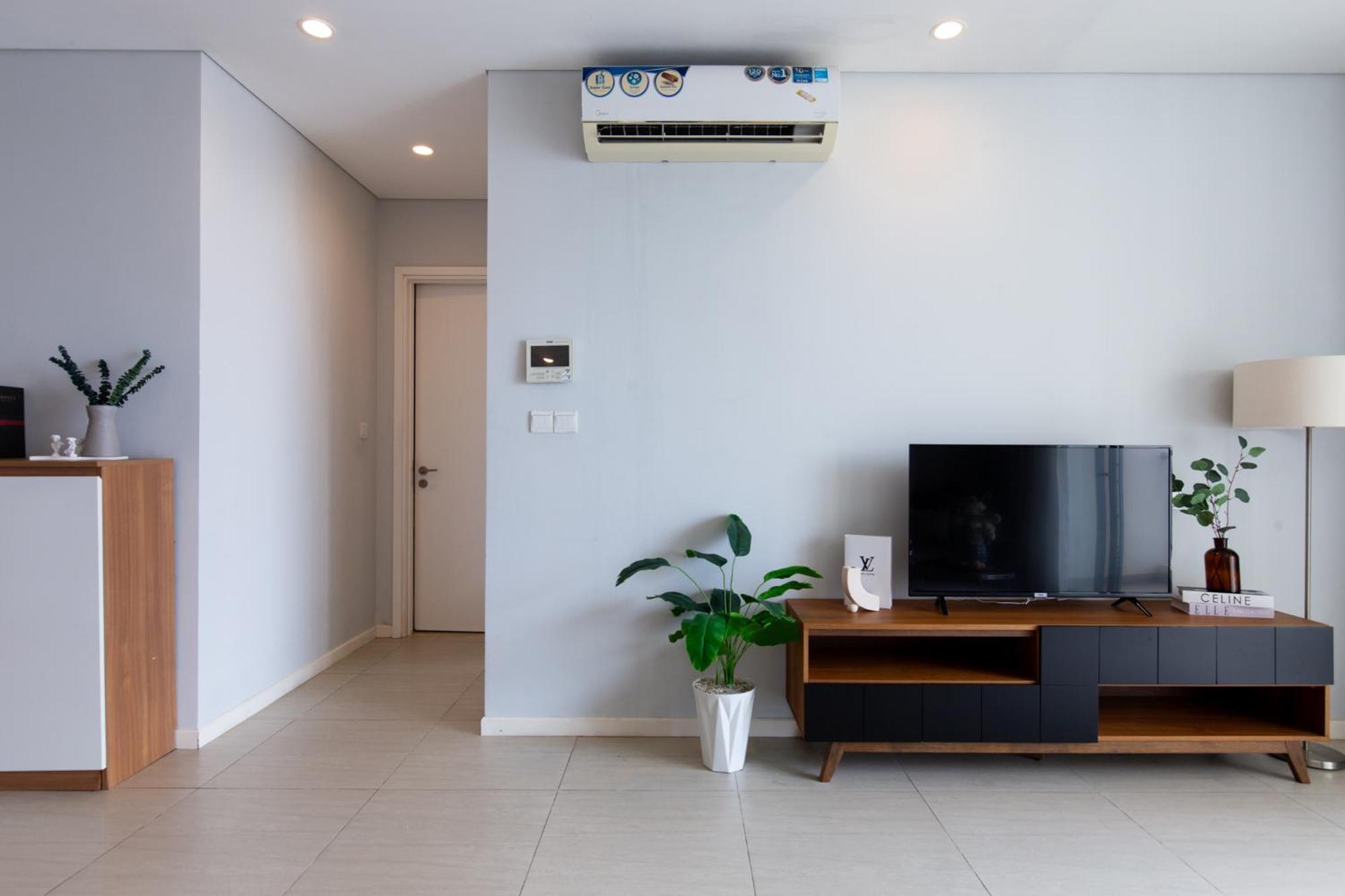 Appartement Diamond Island Highfloor Riverview 8min To D1 Hô Chi Minh-Ville